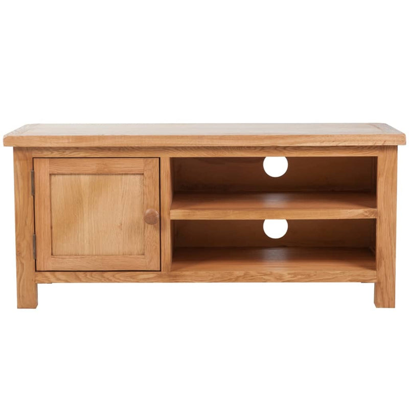 Tv-meubel 103x36x46 cm massief eikenhout MeubelReus