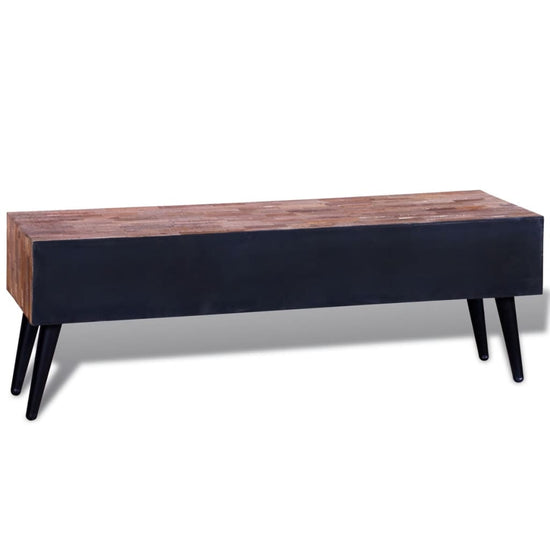 Tv-meubel met vier lades gerecycled teak MeubelReus