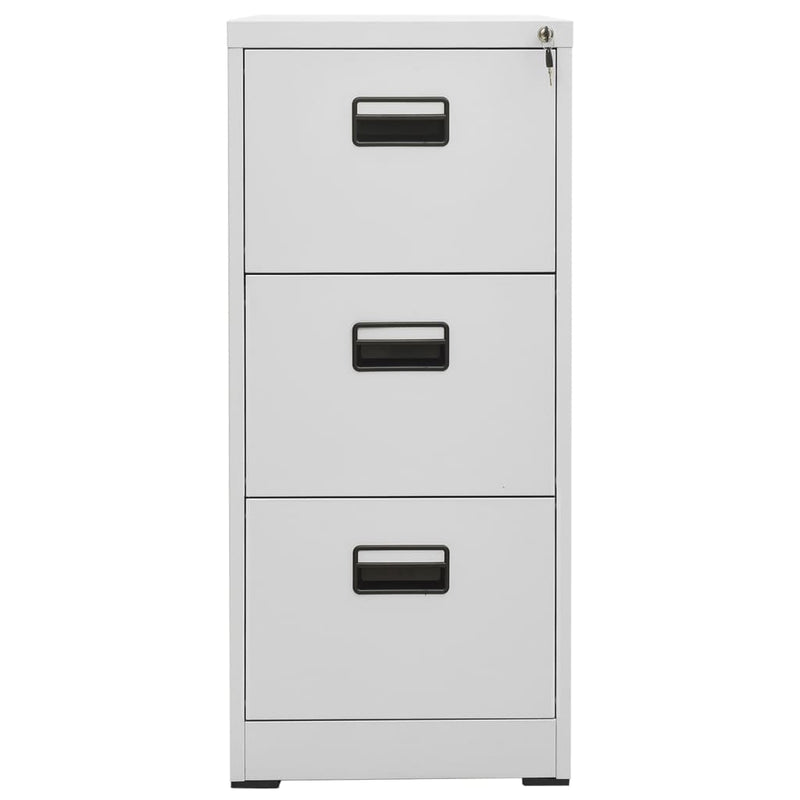 Archiefkast 46x62x102,5 cm staal lichtgrijs MeubelReus