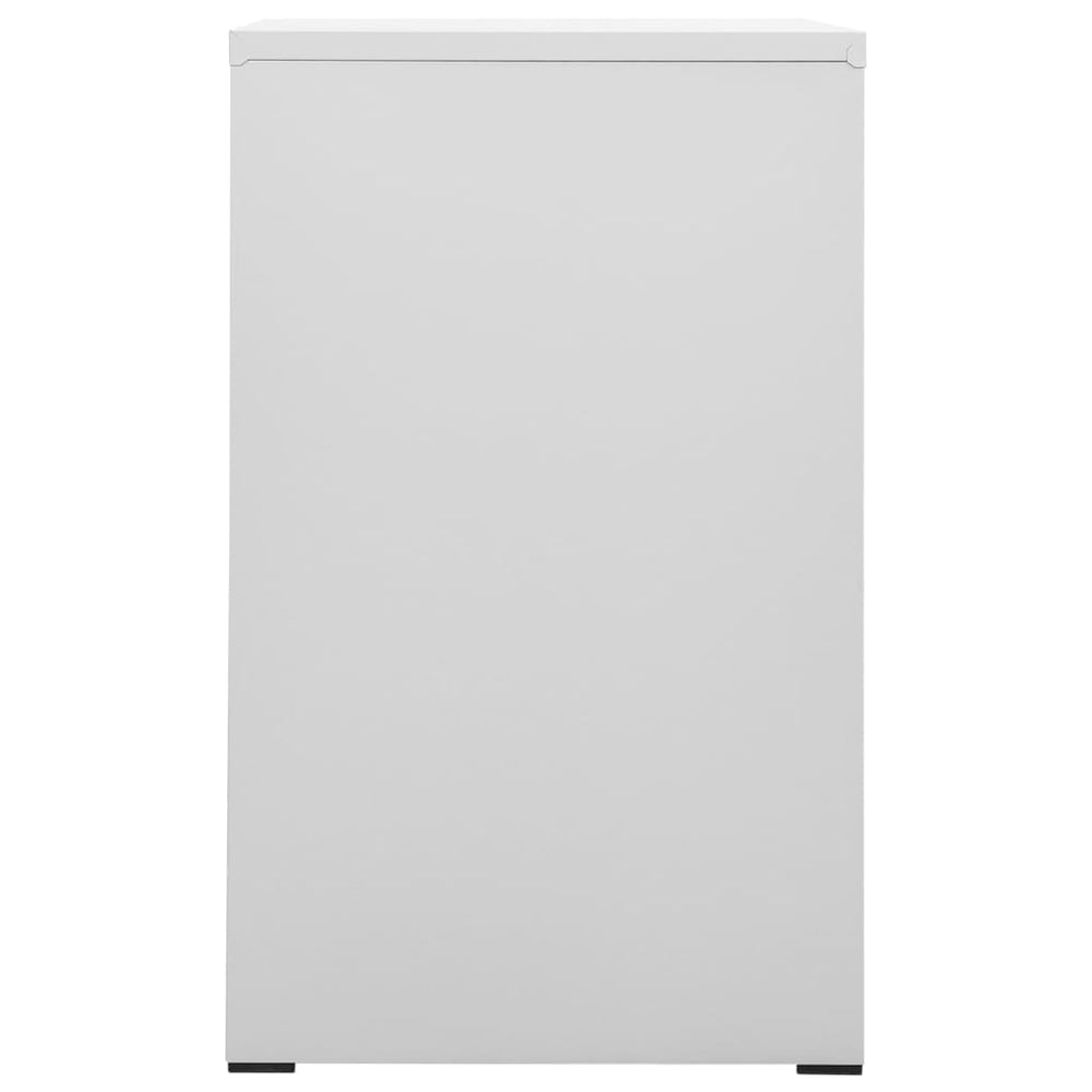 Archiefkast 46x62x102,5 cm staal lichtgrijs MeubelReus