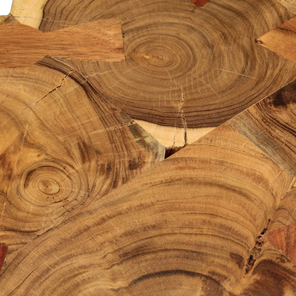 Salontafel met 6 boomstammen 35 cm massief sheeshamhout MeubelReus