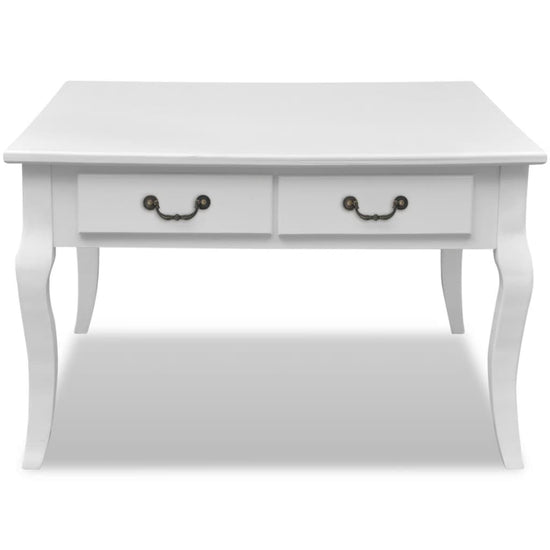 Salontafel met 4 lades wit MeubelReus
