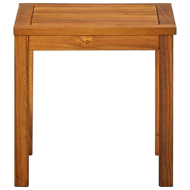 Ligbed met tafel massief acaciahout en textileen MeubelReus