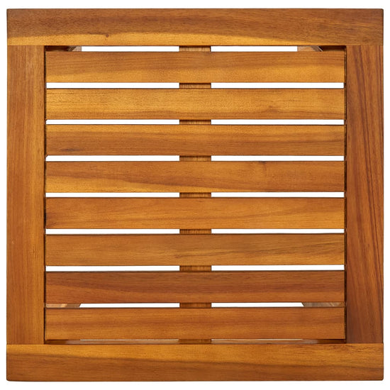 Ligbed met tafel massief acaciahout en textileen MeubelReus