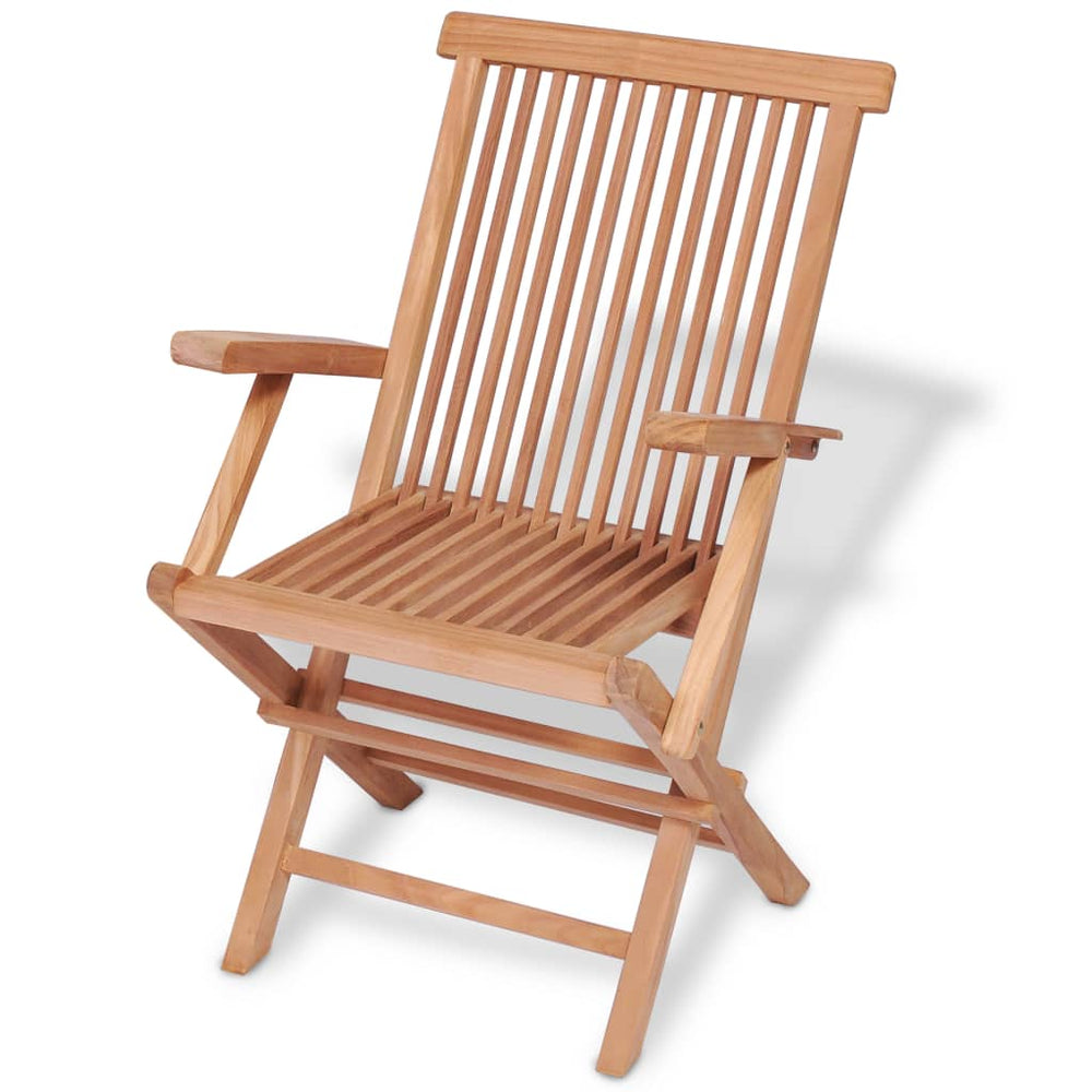 B-goederen 7-delige Tuinset massief teakhout MeubelReus