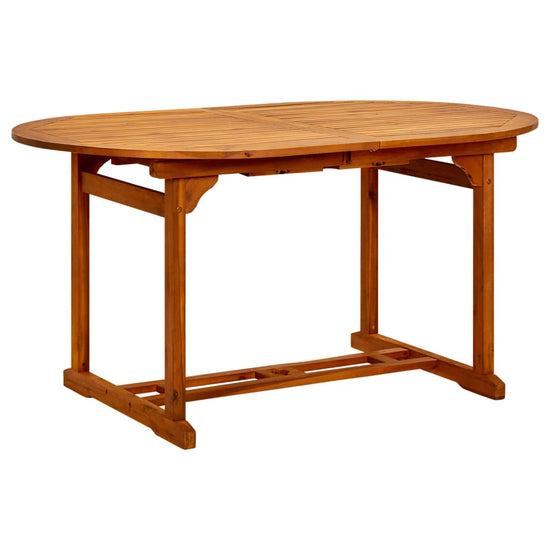 Tuintafel 200x100x75 cm massief acaciahout MeubelReus