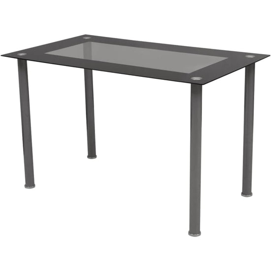 Eetkamerset zwart 7-delig MeubelReus