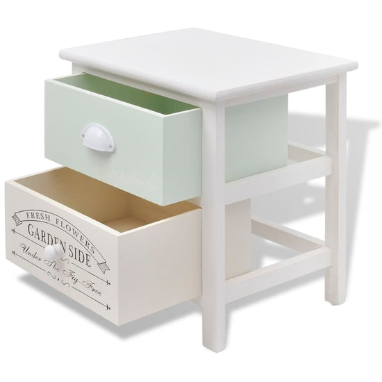 Nachtkastjes Franse stijl 2 st hout MeubelReus