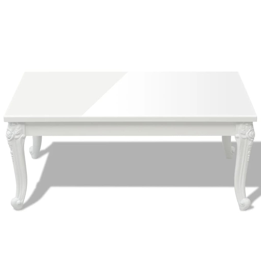 Salontafel 100 x 60 x 42 cm hoogglans wit MeubelReus