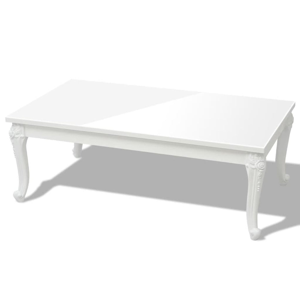 Salontafel 115x65x42 cm hoogglans wit MeubelReus