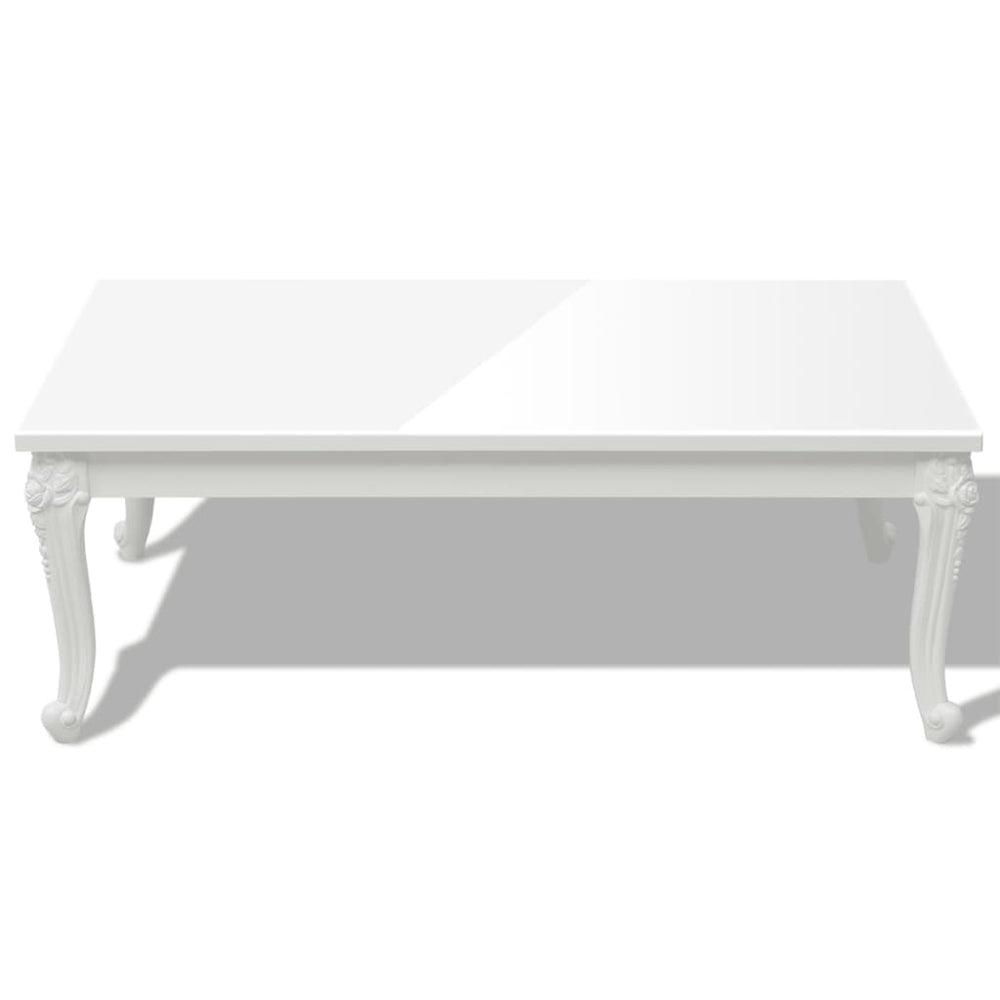 Salontafel 115x65x42 cm hoogglans wit MeubelReus