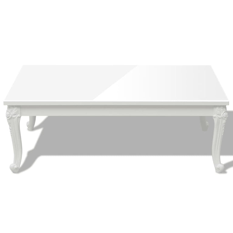 Salontafel 115x65x42 cm hoogglans wit MeubelReus