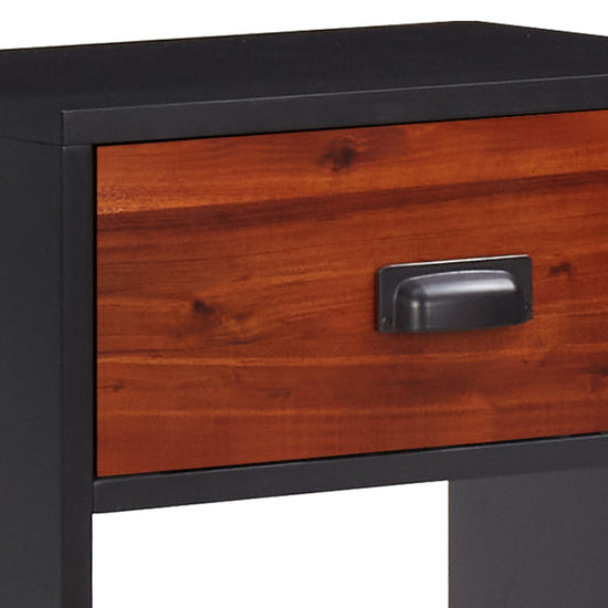 Nachtkastjes 2 st 40x30x57 cm massief acaciahout MeubelReus
