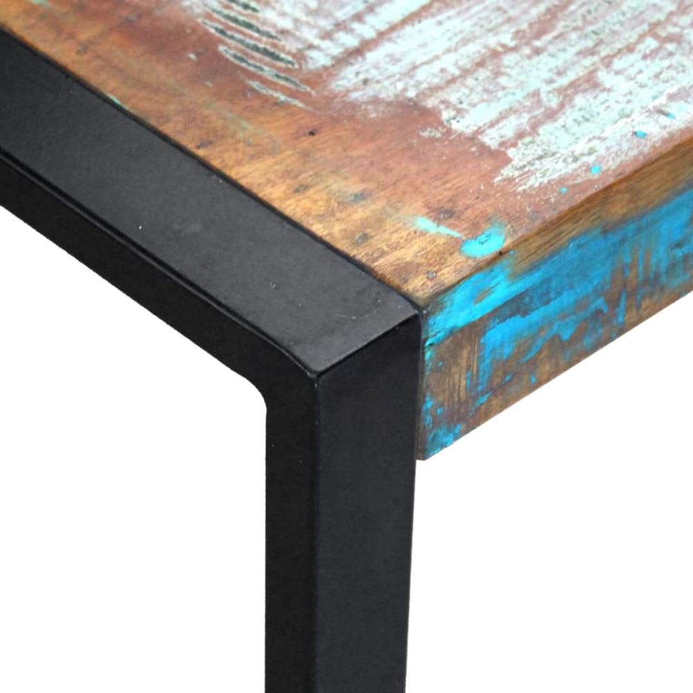 3-delige Tafeltjesset massief gerecycled hout MeubelReus