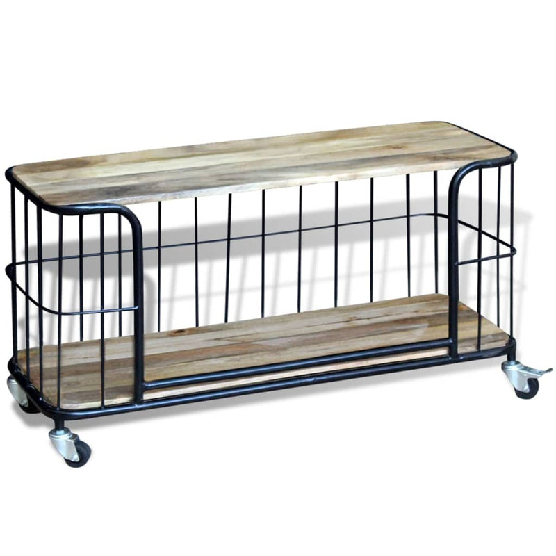 Tv-meubel100x40x45 cm massief mangohout MeubelReus