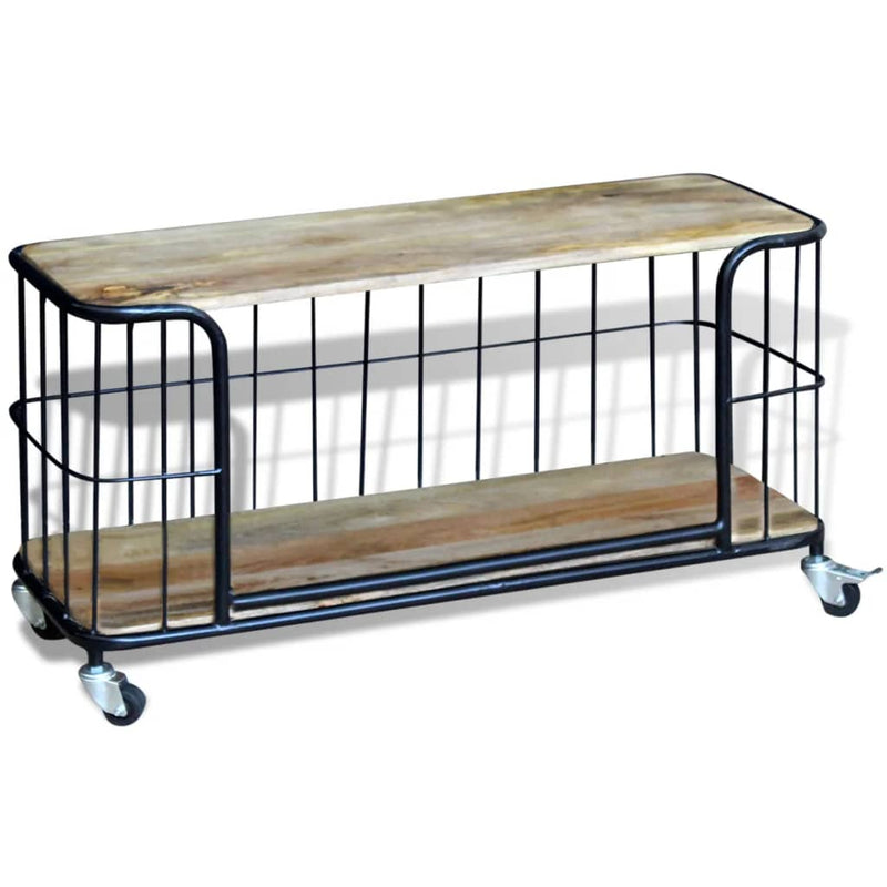 Tv-meubel100x40x45 cm massief mangohout MeubelReus