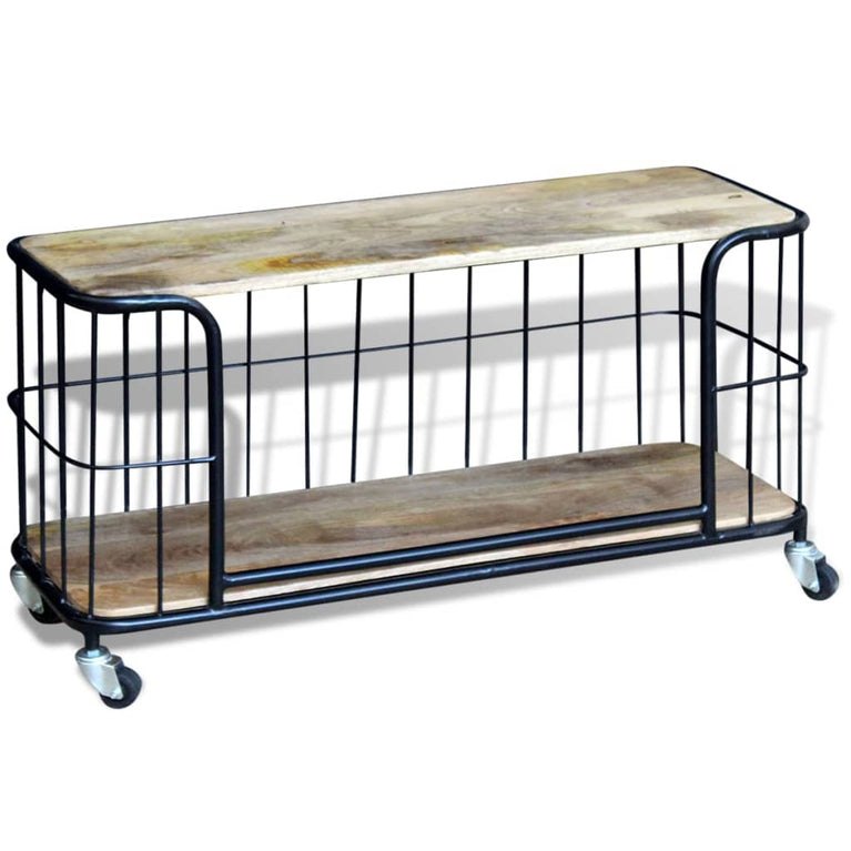 Tv-meubel100x40x45 cm massief mangohout MeubelReus
