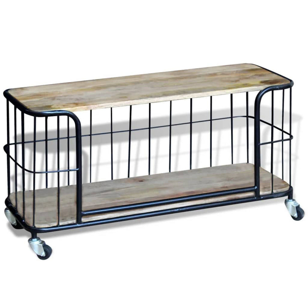 Tv-meubel100x40x45 cm massief mangohout MeubelReus