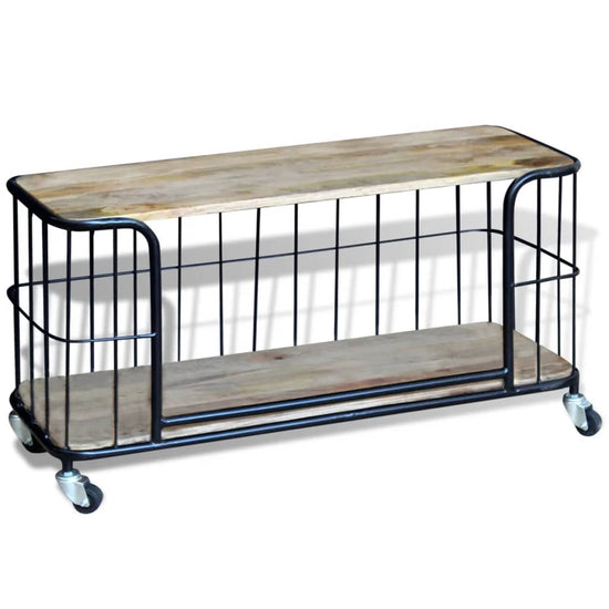 Tv-meubel100x40x45 cm massief mangohout MeubelReus