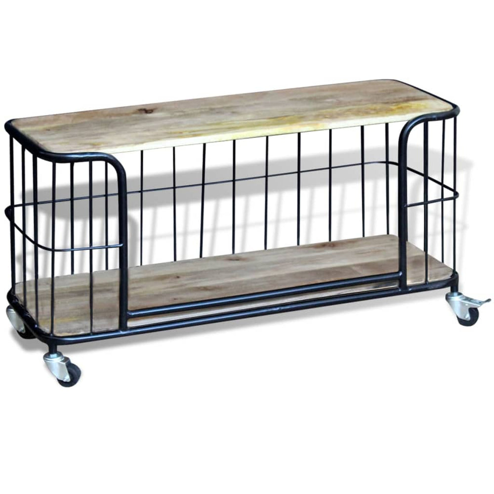 Tv-meubel100x40x45 cm massief mangohout MeubelReus