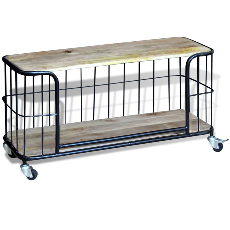 Tv-meubel100x40x45 cm massief mangohout MeubelReus