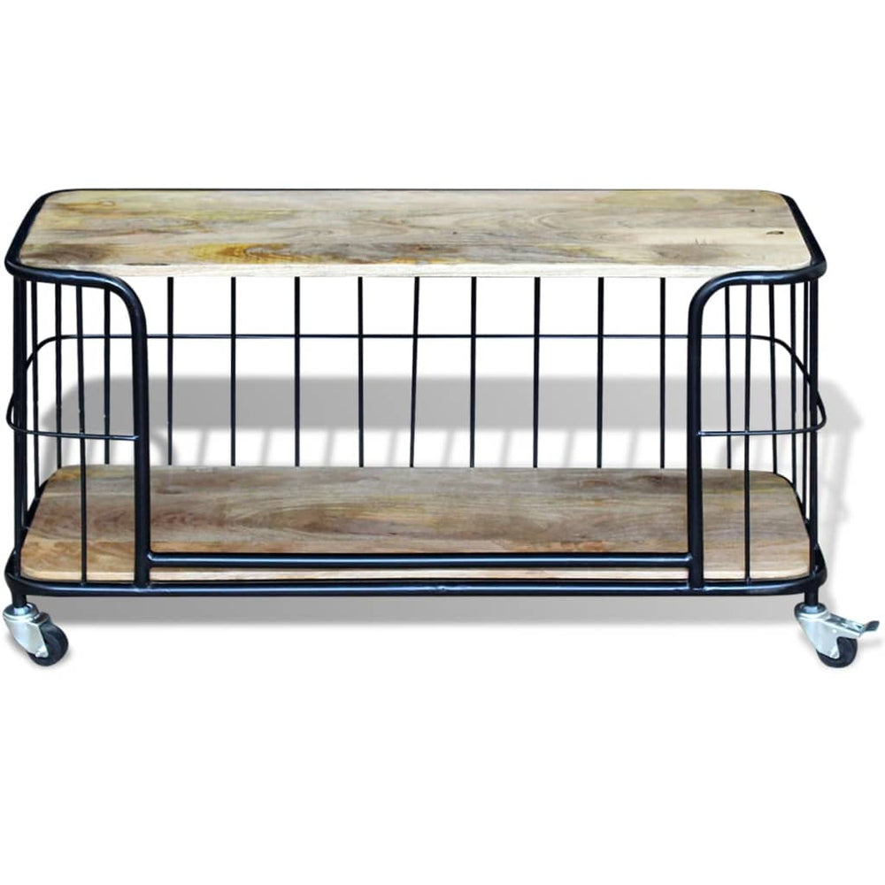Tv-meubel100x40x45 cm massief mangohout MeubelReus