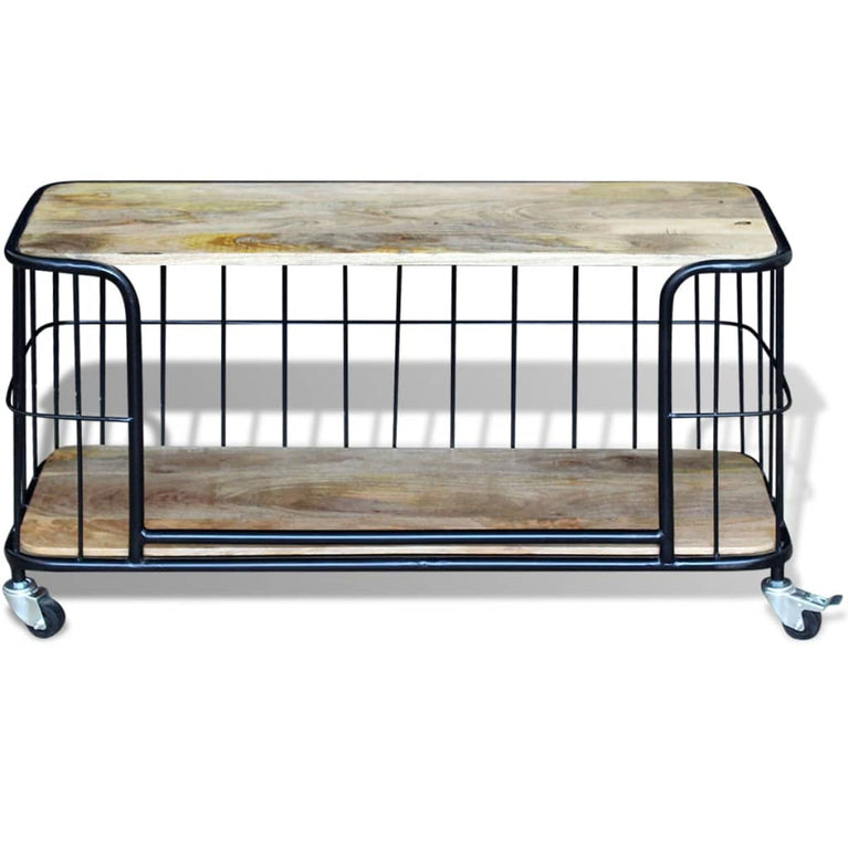 Tv-meubel100x40x45 cm massief mangohout MeubelReus
