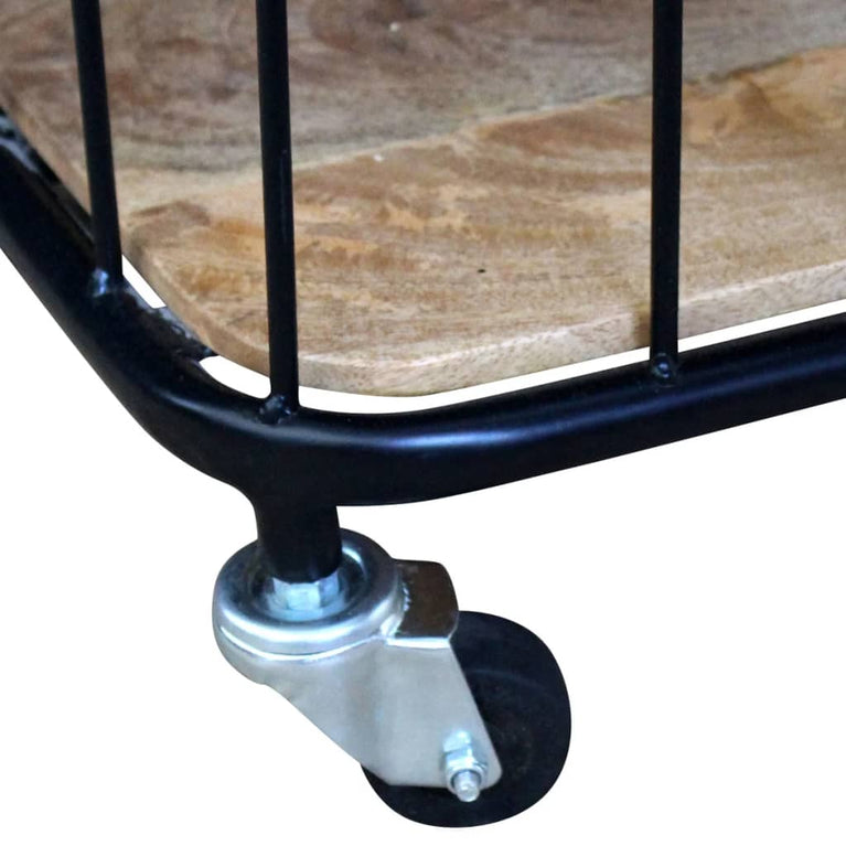 Tv-meubel100x40x45 cm massief mangohout MeubelReus