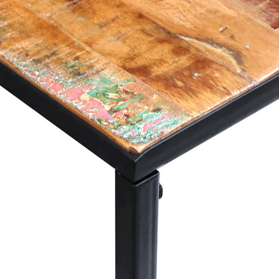 Wandtafel 110x35x76 cm massief gerecycled hout MeubelReus