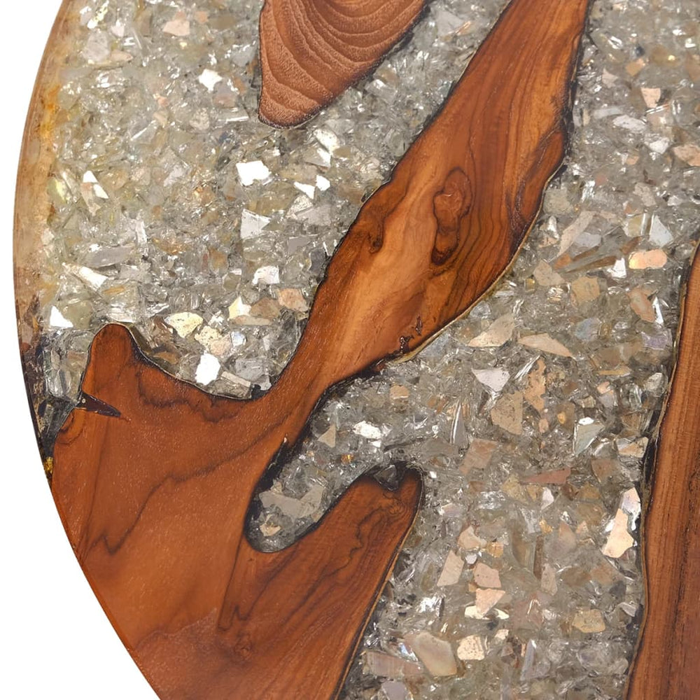 Salontafel massief teakhout hars 60 cm MeubelReus