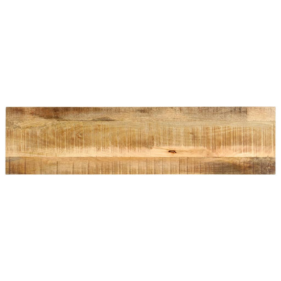 Wandtafel 140x35x76 cm massief ruw mangohout MeubelReus