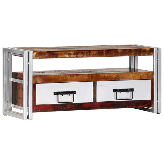 Tv-meubel 90x30x40 cm massief gerecycled hout MeubelReus