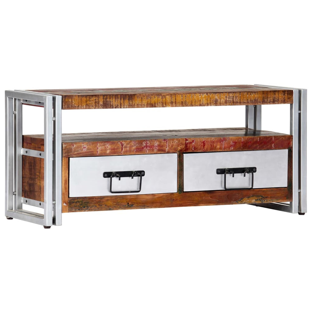Tv-meubel 90x30x40 cm massief gerecycled hout MeubelReus