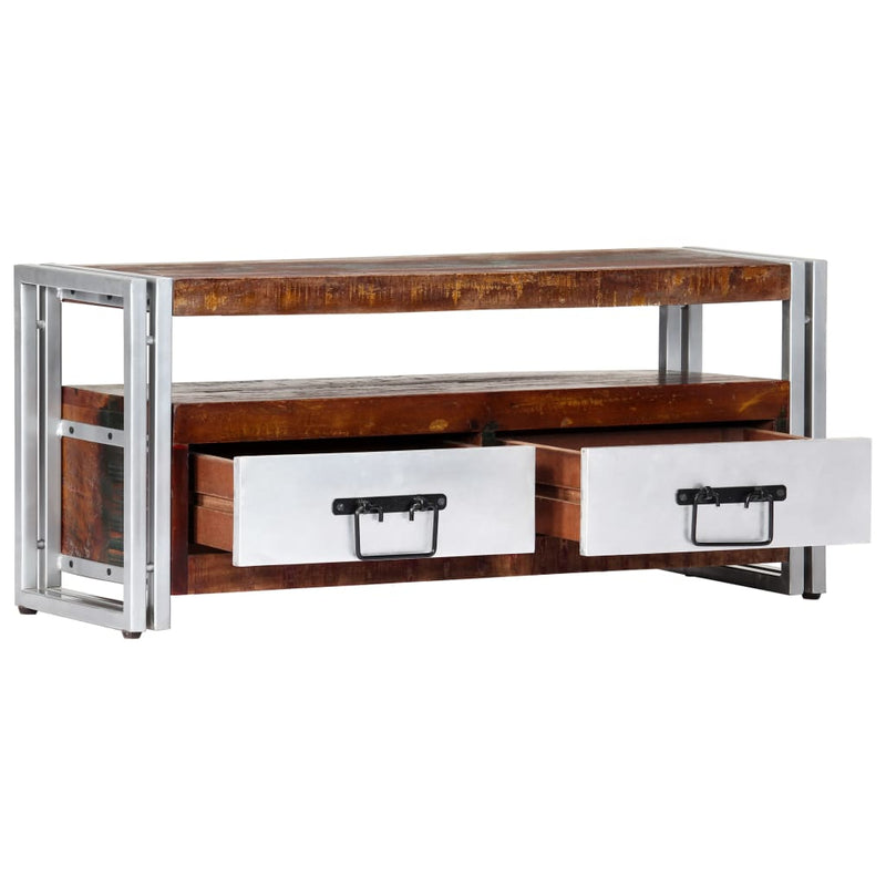 Tv-meubel 90x30x40 cm massief gerecycled hout MeubelReus