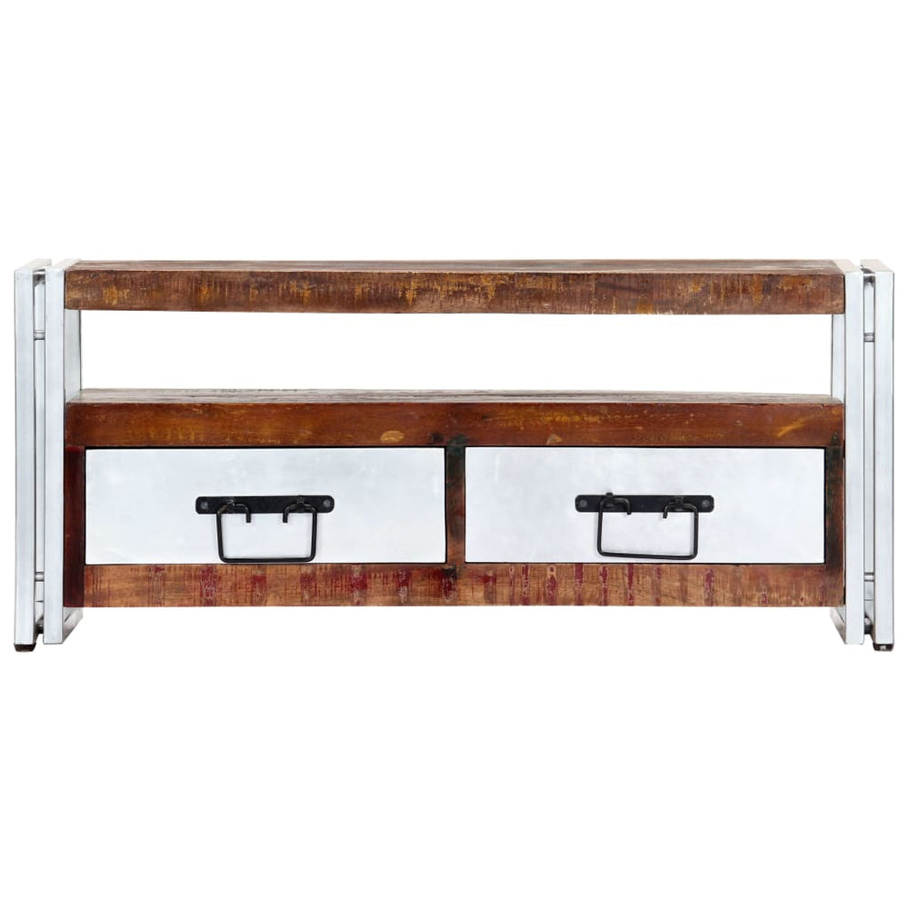 Tv-meubel 90x30x40 cm massief gerecycled hout MeubelReus