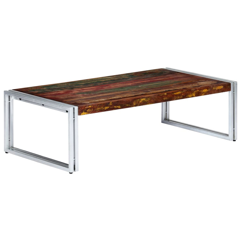 Salontafel 120x60x35 cm massief gerecycled hout MeubelReus