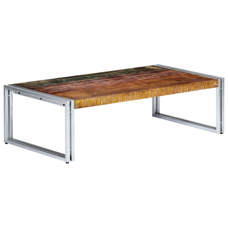 Salontafel 120x60x35 cm massief gerecycled hout MeubelReus