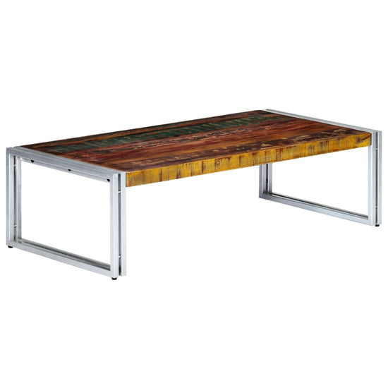 Salontafel 120x60x35 cm massief gerecycled hout MeubelReus