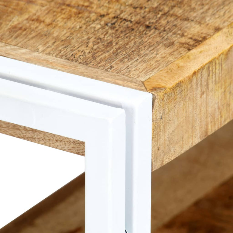 Tv-meubel 90x30x40 cm massief mangohout MeubelReus