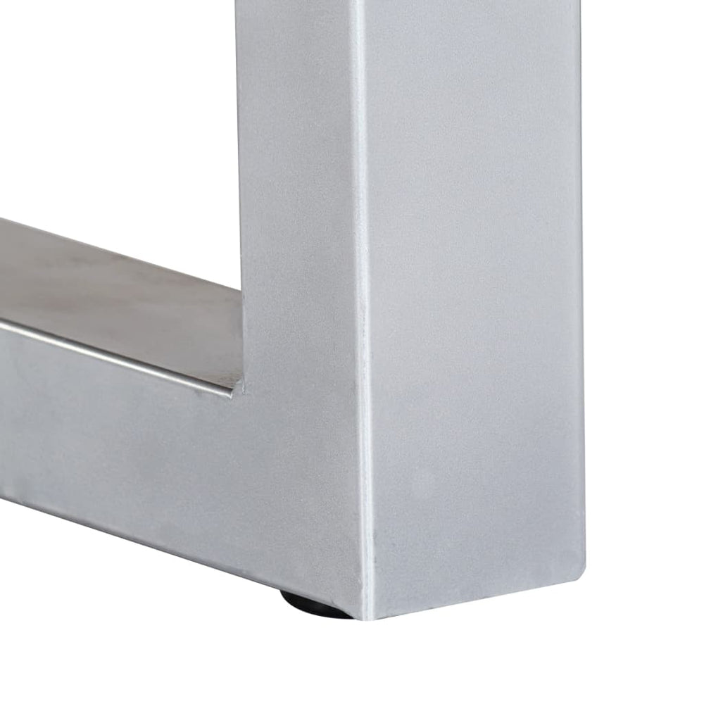 Salontafel met natuurlijke randen 60x60x40 cm acaciahout MeubelReus