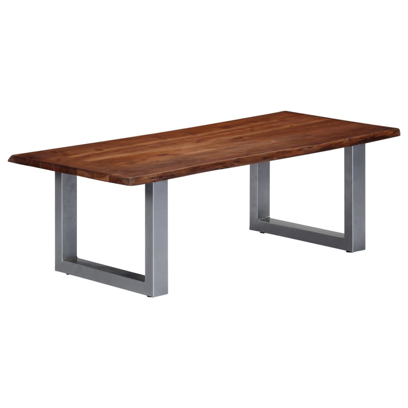 Salontafel met natuurlijke randen 115x60x40 cm acaciahout MeubelReus