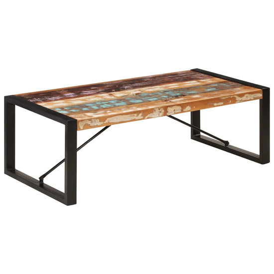 Salontafel 120x60x40 cm massief gerecycled hout MeubelReus
