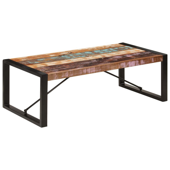 Salontafel 120x60x40 cm massief gerecycled hout MeubelReus