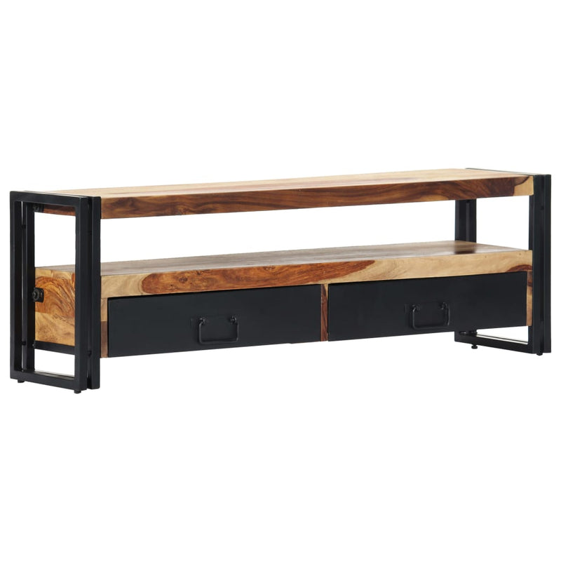 Tv-meubel 120x30x40 cm massief sheeshamhout MeubelReus