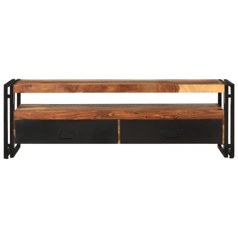 Tv-meubel 120x30x40 cm massief sheeshamhout MeubelReus