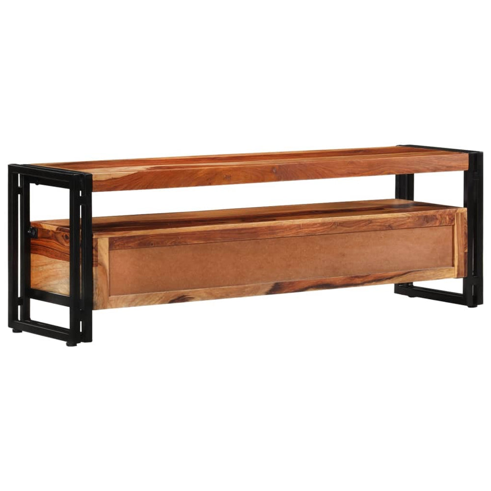 Tv-meubel 120x30x40 cm massief sheeshamhout MeubelReus