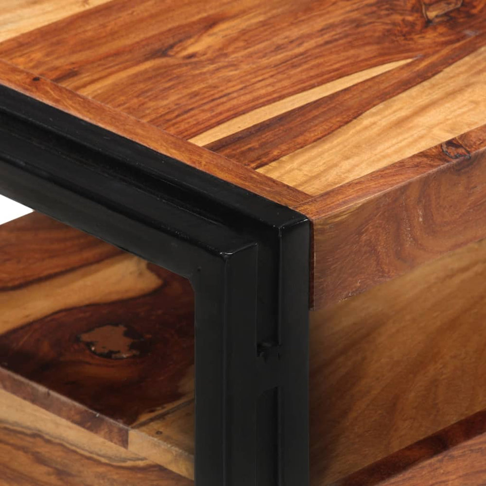 Tv-meubel 120x30x40 cm massief sheeshamhout MeubelReus