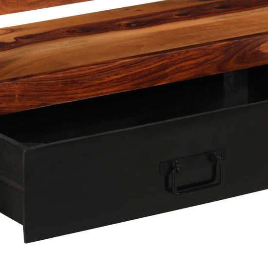 Tv-meubel 120x30x40 cm massief sheeshamhout MeubelReus