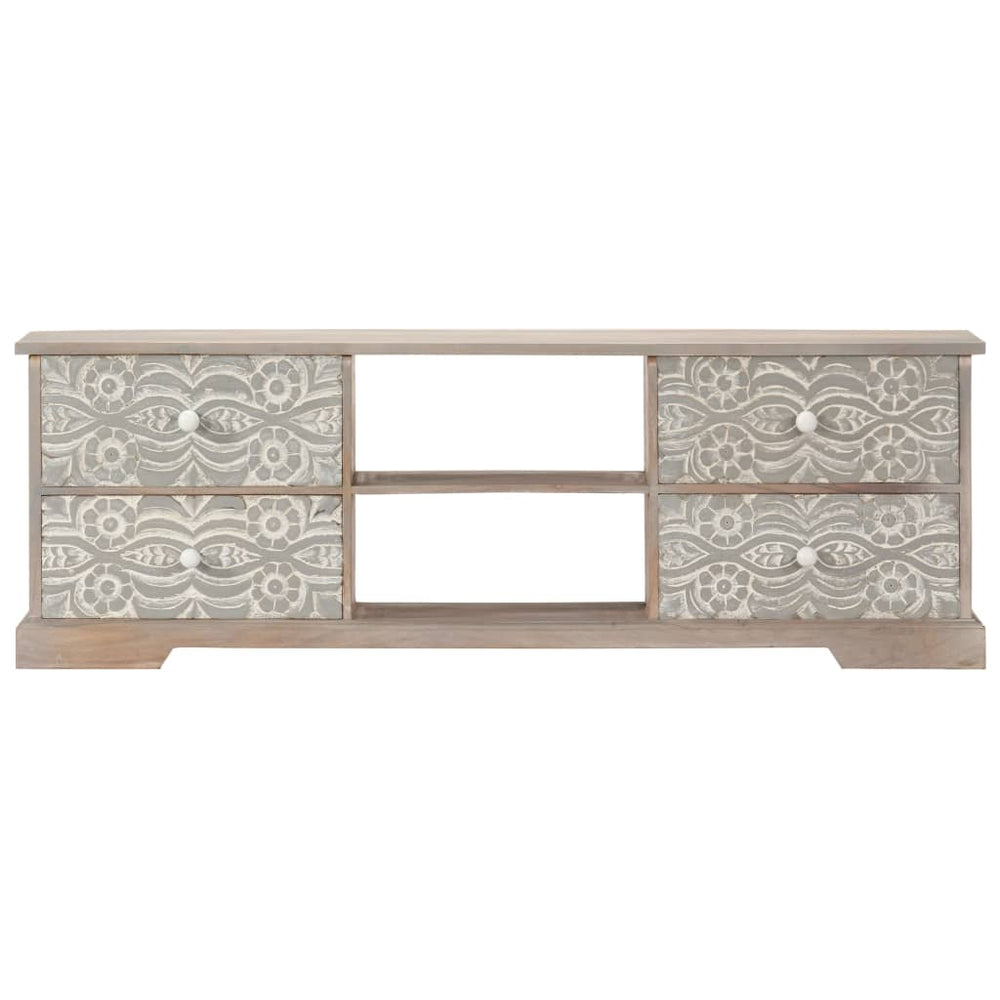 Tv-meubel 120x30x40 cm massief acaciahout MeubelReus