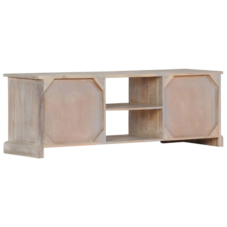 Tv-meubel 120x30x40 cm massief acaciahout MeubelReus